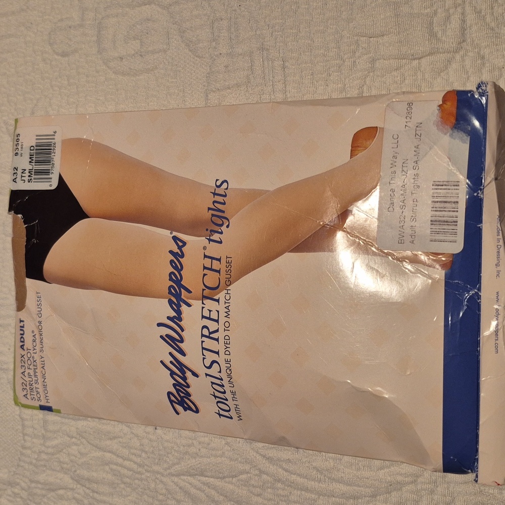 Body Wrappers Adult Stirrup AS AS/MED opened package NEW